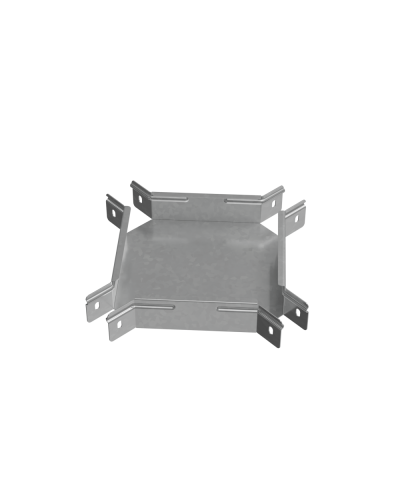 Х-разветвитель 50х50 мм ПЛЮС HD КМ-Профиль (XDplus50-50 HD) в Ставрополе Аксессуары для лотков Pintop.ru