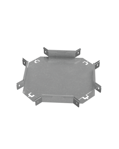 Х-разветвитель 50х150 мм ПЛЮС HD85 КМ-профиль (XDplus50-150 HD85) в Ставрополе Аксессуары для лотков Pintop.ru