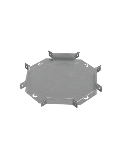 Х-разветвитель 50х200 мм ПЛЮС HD КМ-Профиль (XDplus50-200 HD) в Ставрополе Аксессуары для лотков Pintop.ru