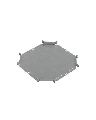 Х-разветвитель 50х400 мм ПЛЮС HD КМ-Профиль (XDplus50-400 HD) в Ставрополе Аксессуары для лотков Pintop.ru