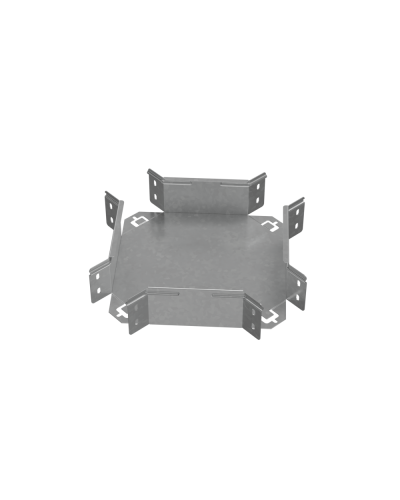 Х-разветвитель 80х100 мм ПЛЮС HD85 КМ-профиль (XDplus80-100 HD85) в Ставрополе Аксессуары для лотков Pintop.ru