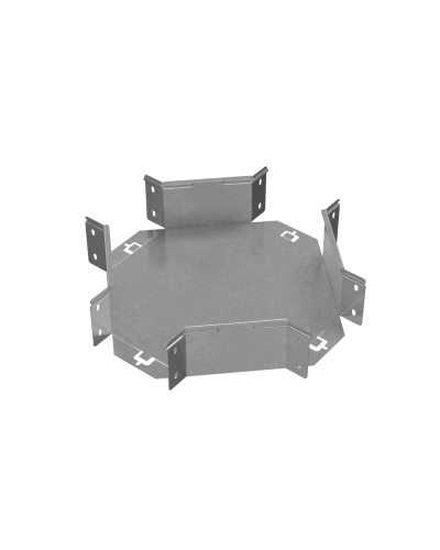 Х-разветвитель 100х150 мм ПЛЮС КМ-Профиль (XDplus100-150) в Ставрополе Аксессуары для лотков Pintop.ru