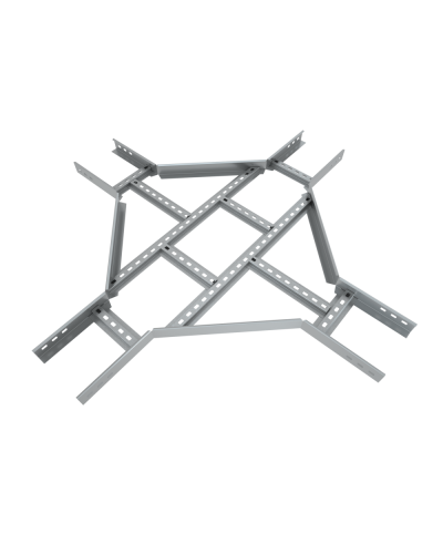 Х-разветвитель лестничный 50х150х1,2 мм КМ-Профиль (LXD50-150-1.2) в Ставрополе Аксессуары для лотков Pintop.ru