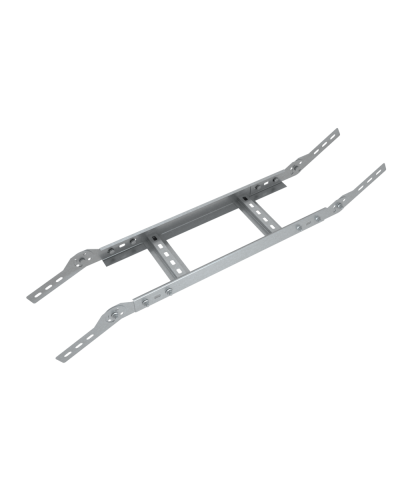 Вертикальный шарнирный угол 100х500х1,2 мм КМ-Профиль (LSHL100-500-1.2) в Ставрополе Аксессуары для лотков Pintop.ru