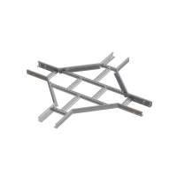 Х-разветвитель лестничный 50х150х2,0 мм HD N КМ-профиль (LXD50-150-2.0 HD N)