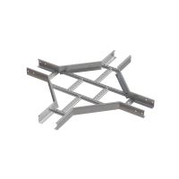 Х-разветвитель лестничный 80х400х1,5 мм N КМ-профиль (LXD80-400-1.5 N)