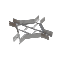 Х-разветвитель лестничный 150х150х1,5 мм HD N КМ-профиль (LXD150-150-1.5 HD N)