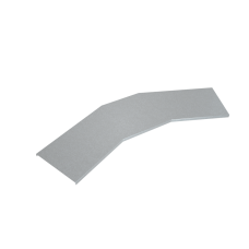 Крышка лестничного горизонтального угла 45 гр. 500 мм INOX304 КМ-Профиль (KLGL45-500 INOX304)