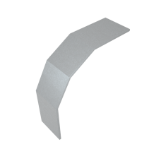 Крышка лестничного вертикального внешнего угла 90 гр. 500 мм КМ-Профиль (KLVL90-500)