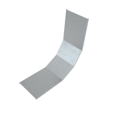 Крышка лестничного вертикального внутреннего угла 90 гр. 150 мм КМ-Профиль (KLNL90-150)