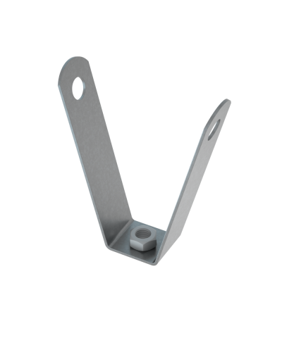 V-подвес для профнастила М10 КМ-Профиль (VPSM10) в Ставрополе Аксессуары для лотков Pintop.ru