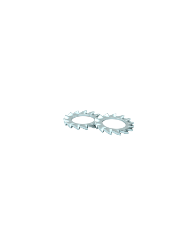 Шайба зубчатая М6 DIN 6798 A (упак. 500шт) КМ-Профиль (SHZ6) в Ставрополе Аксессуары для лотков Pintop.ru