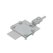 Универсальный контрольный соединитель полоса до 40 мм пруток Ø 5-8 мм КМ-Профиль (UKS-B40-D5-8)