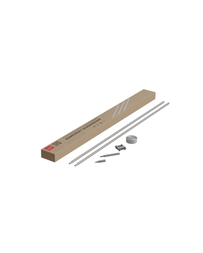 Комплект заземления из 2 стержней Ø 16 мм L=1,5 м TD КМ-Профиль (KTZ-D16-2 TD) в Ставрополе Монтажные материалы Pintop.ru