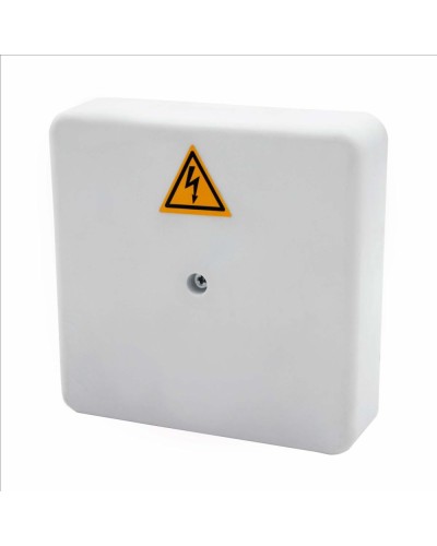 Коробка распределительная огнестойкая КРОПС-П2, IP41, габаритные размеры 100х100х30 мм, для кабелей сечением до 6 мм2, 2 клеммы КМ-Профиль (FRJB-KM-P2-6-02-КРОПС-IP41) в Ставрополе Распределительные коробки Pintop.ru