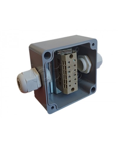 Коробка пылевлагонепроницаемая клеммная G366-Т А К АЯКС IP66/IP65, 82x80x55 Магнито-контакт в Ставрополе Распределительные коробки Pintop.ru