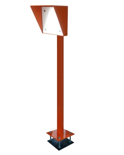 Стойка для считывателя Аякс 170х180 мм, оранжевая, Базовая, прямая в Ставрополе Дополнительное оборудование для СКУД Pintop.ru