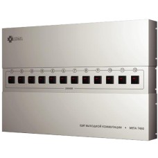 Щит выходной коммутации с грозозащитой на 12 линий МЕТА 7451