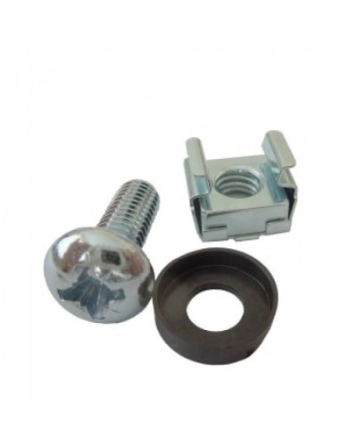 Комплект крепежа (винт М5 чёрный, гайка кузовная М5, шайба 5 чёрная по 40шт) МЕТА 9919 в Ставрополе Система оповещения и трансляции Мета Pintop.ru