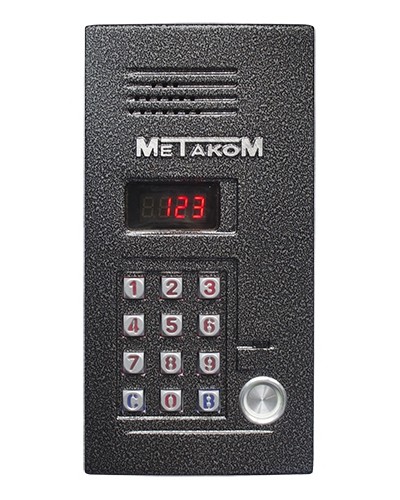 Блок вызова домофона Метаком MK2012-TM4EN в Ставрополе Блоки вызова многоабонентные Pintop.ru