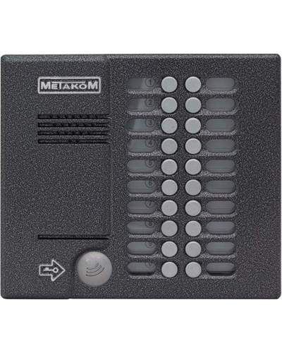Блок вызова домофона Метаком MK20.2-MFE в Ставрополе Вызывные аудиопанели малоабонентные Pintop.ru