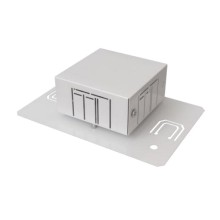 Коробка монтажная огнестойкая металлическая для троса КМОМ-ТС (8к х 10мм) 152х106х44 IP31 ПожТехКабель (077-006)