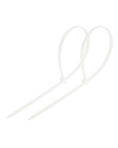 Стяжка нейлоновая неоткрывающаяся, безгалогенная (halogen free) 150x2.5мм, белая (100 шт) в Ставрополе Стяжки-хомуты Pintop.ru