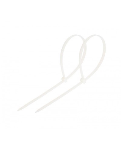 Стяжка нейлоновая неоткрывающаяся, безгалогенная (halogen free) 150x3.5мм, белая (100 шт) в Ставрополе Стяжки-хомуты Pintop.ru