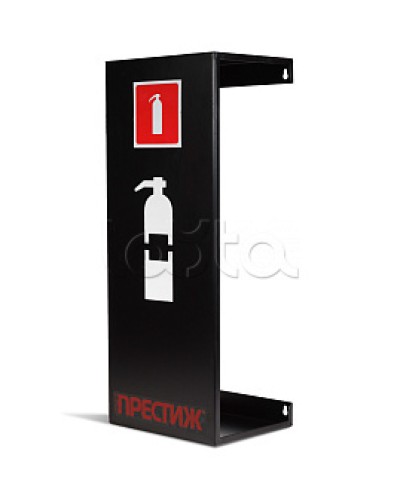 Подставка настенная под огнетушитель ПРЕСТИЖ черная ПОЖТЕХНИКА в Ставрополе Аксессуары для огнетушителей Pintop.ru