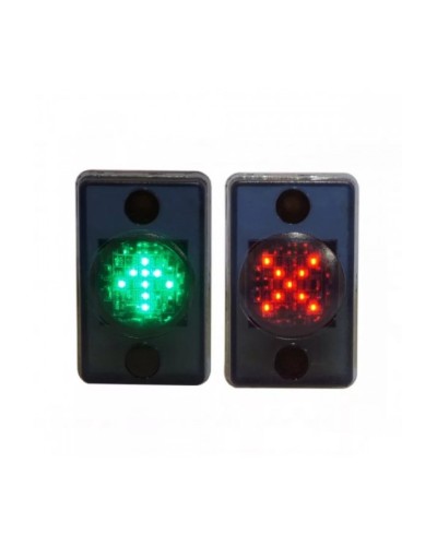 Светодиодная мнемосхема красный крест - зеленая стрелка Promix-VI.LED.01 в Ставрополе Дополнительное оборудование для СКУД Pintop.ru
