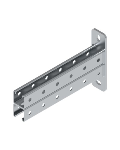 Консоль STRUT двойная КССД-41х41х550 (2,5мм) Промрукав (PR08.22766) в Ставрополе Аксессуары для лотков Pintop.ru