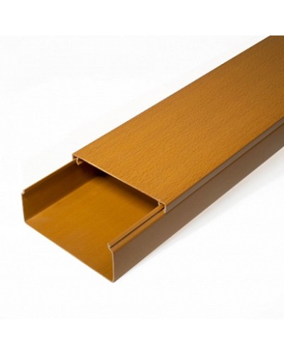 Кабель-канал бук 2-й замок 80х40 (30м/уп) Промрукав (PR.025444) в Ставрополе Огнестойкие кабельные линии Pintop.ru