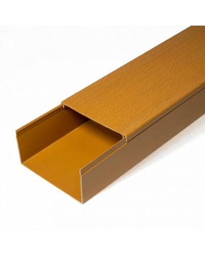 Кабель-канал бук 2-й замок 80х60 (18м/уп) Промрукав (PR.025445) в Ставрополе Огнестойкие кабельные линии Pintop.ru