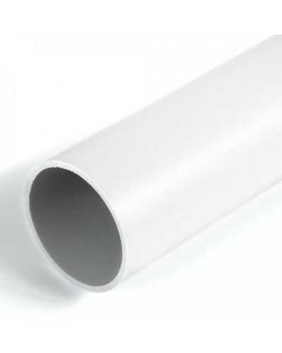 Труба жесткая ПВХ 2-х метровая легкая белая д40 (40м/уп) Промрукав (PR05.0027) в Ставрополе Гладкая труба Pintop.ru
