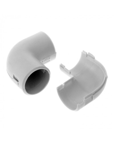 Соединитель угловой разборный д20 (50 шт/уп) Промрукав PR.07520 в Ставрополе Повороты, муфты, тройники Pintop.ru