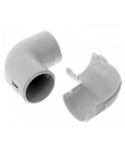 Соединитель угловой разборный д25 (5шт/300шт уп/кор) Промрукав (PR.07525м) в Ставрополе Повороты, муфты, тройники Pintop.ru