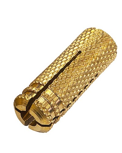 Анкер забивной латунный (цанга) М8 10х30 (100 шт/уп) Промрукав (PR08.2345) в Ставрополе Крепеж Pintop.ru