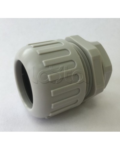 Муфта вводная усиленная (IP68) для гофрированных труб серая ВМУ-ГТ-32 (М32) Промрукав (PR08.3275) в Ставрополе Повороты, муфты, тройники Pintop.ru