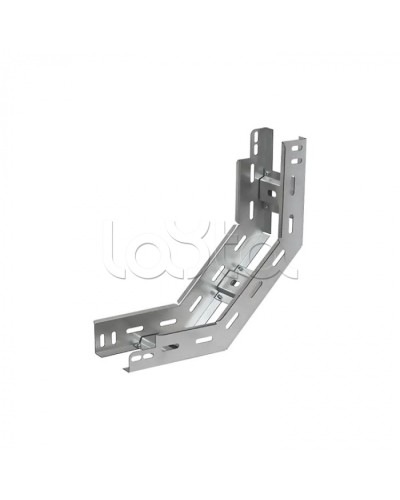 Угол вертикальный внутренний 90 градусов лестничный 400х200 (1,2 мм) Промрукав (PR08.5344) в Ставрополе Аксессуары для лотков Pintop.ru