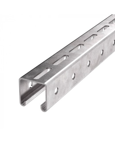 Профиль STRUT HDZ ПС-41х41х400 (2,5мм) Промрукав (PR08.9352) в Ставрополе Аксессуары для лотков Pintop.ru