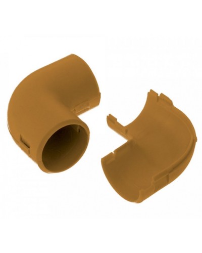 Соединитель угловой разборный бук д16 (5шт/700шт уп/кор) Промрукав (PR13.0247) в Ставрополе Повороты, муфты, тройники Pintop.ru