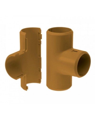 Тройник разборный бук д32 (1шт/200шт уп/кор) Промрукав (PR13.0258) в Ставрополе Повороты, муфты, тройники Pintop.ru