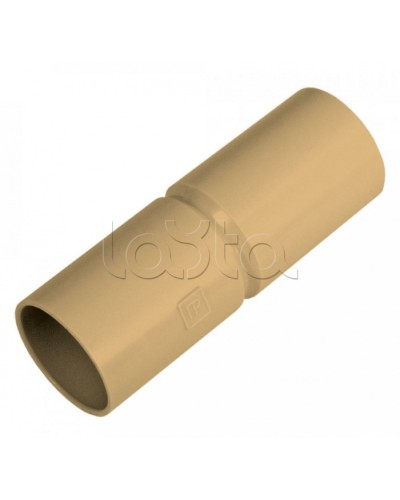 Патрубок-муфта с ограничителем сосна д25 (40шт/480шт уп/кор) Промрукав (PR13.0261) в Ставрополе Повороты, муфты, тройники Pintop.ru