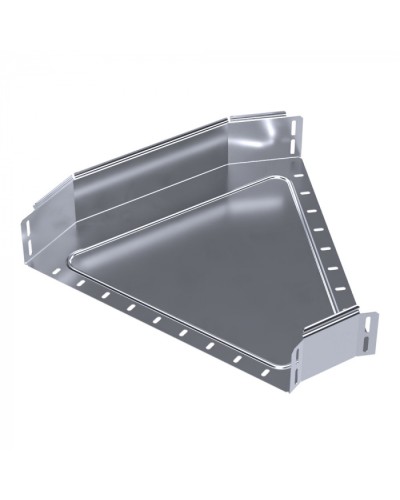 Угол горизонтальный 45 градусов Стандарт INOX (AISI 316) 500х100 Промрукав (PR16.3451) в Ставрополе Аксессуары для лотков Pintop.ru