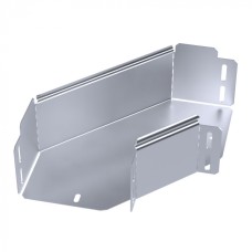 Угол горизонтальный 90 градусов Стандарт INOX (AISI 316) 150х100 Промрукав (PR16.3529)