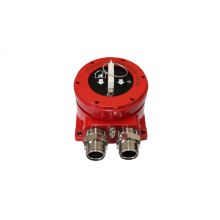 Извещатель пожарный ручной взрывозащищённый адресный Рубеж ExИП 535-1В-R3-А-M20+3-М20