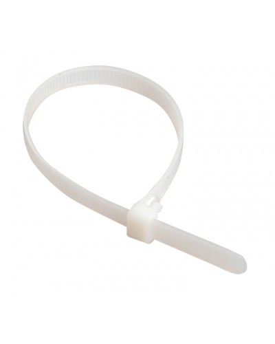 Кабельный хомут пластиковый 300*4,8мм для крепления термокабеля Спектрон-КХ-300 в Ставрополе Стяжки-хомуты Pintop.ru