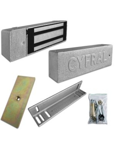 Цифрал ML Цифрал ЦФРЛ.677100.001 серебристый шелк Замок электромагнитный в Ставрополе Электромагнитные замки Pintop.ru