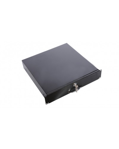 Полка (ящик) для документации 2U ЦМО ТСВ-Д-2U.450-9005 в Ставрополе Полки для шкафов и стоек Pintop.ru