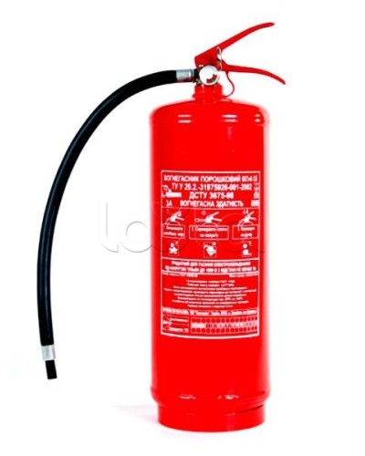 Огнетушитель порошковый закачной Ярпожинвест ОП-5(з) АВСE (ЗПУ - Латунь) в Ставрополе Огнетушители Pintop.ru